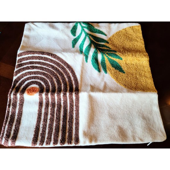 Boho Decorative Throw Pillow Cover Case Accent Abstract Mid Century Modern Decor - Picture 1 of 14